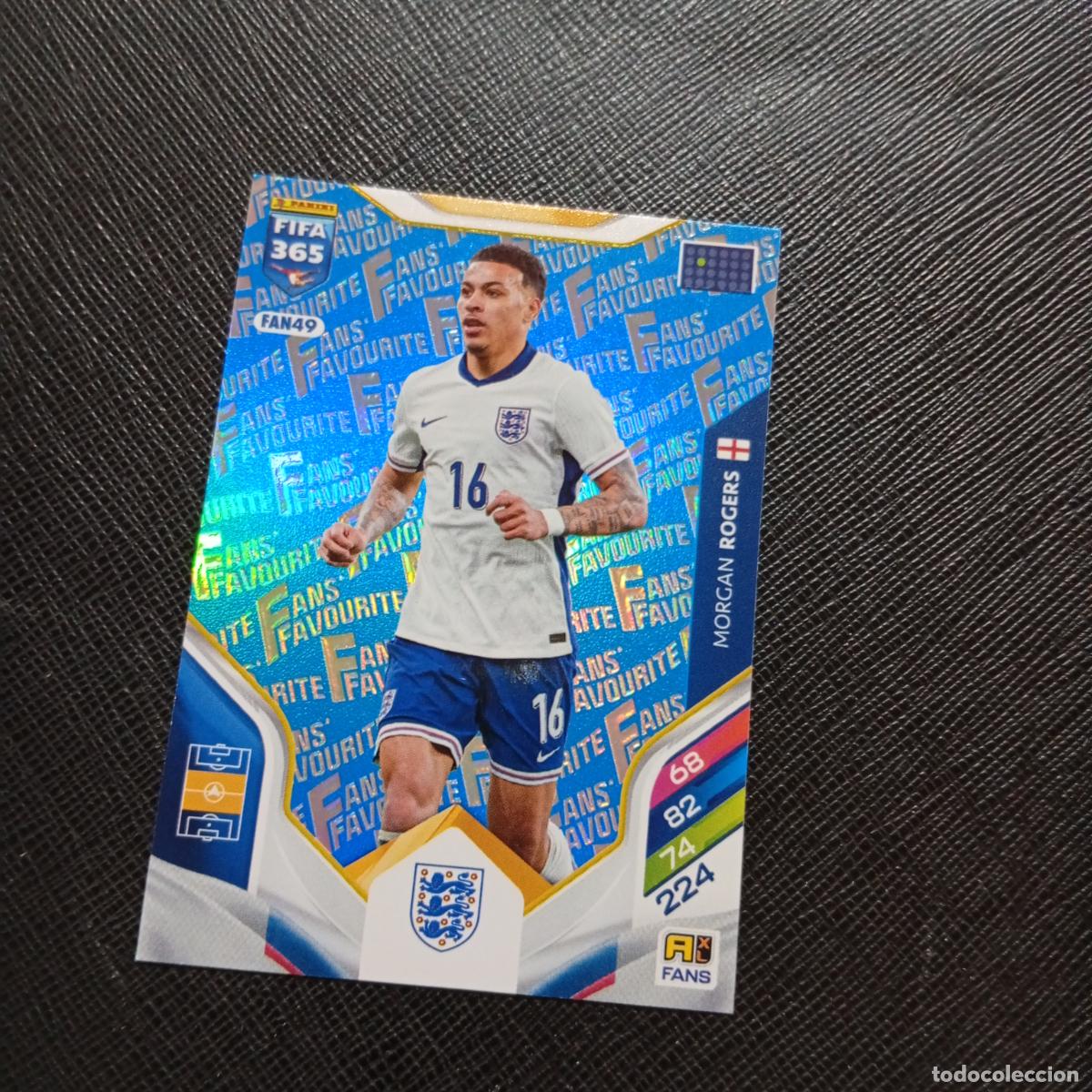 Cromos de f&uacute;tbol: FAN49 ROGERS INGLATERRA ADRENALYN 2025 2026 FIFA 365 CROMO FUTBOL 25 26 - A215 PG61 AZUL