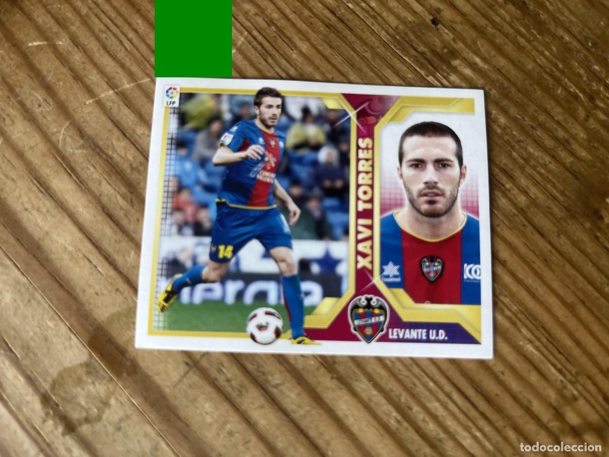 Football Stickers: CROMO SIN PEGAR NUNCA PEGADO LIGA ESTE 11 12 2011 2012 COLOCA LEVANTE # 11B XAVI TORRES