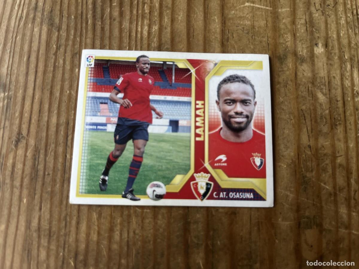 Football Stickers: CROMO SIN PEGAR NUNCA PEGADO LIGA ESTE 11 12 2011 2012 COLOCA OSASUNA # 10C LAMAH