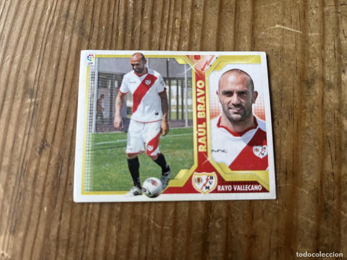 Cromos de f&uacute;tbol: CROMO SIN PEGAR NUNCA PEGADO LIGA ESTE 11 12 2011 2012 COLOCA RAYO VALLECANO # 4B RAUL BRAVO