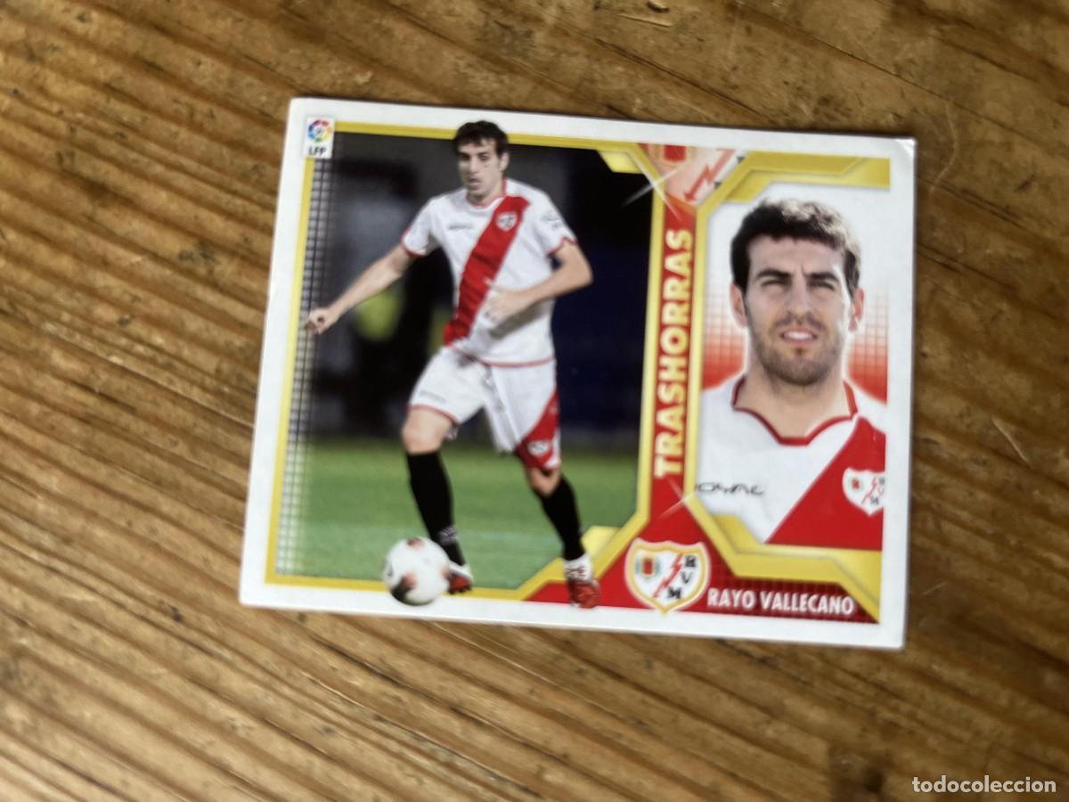 Cromos de f&uacute;tbol: CROMO SIN PEGAR NUNCA PEGADO LIGA ESTE 11 12 2011 2012 COLOCA RAYO VALLECANO # 11B TRASHORRAS