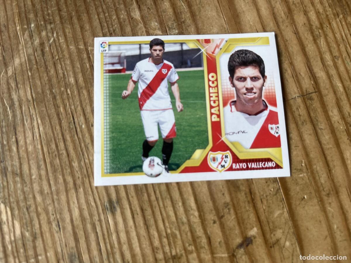 Cromos de f&uacute;tbol: CROMO SIN PEGAR NUNCA PEGADO LIGA ESTE 11 12 2011 2012 COLOCA RAYO VALLECANO # 12B PACHECO