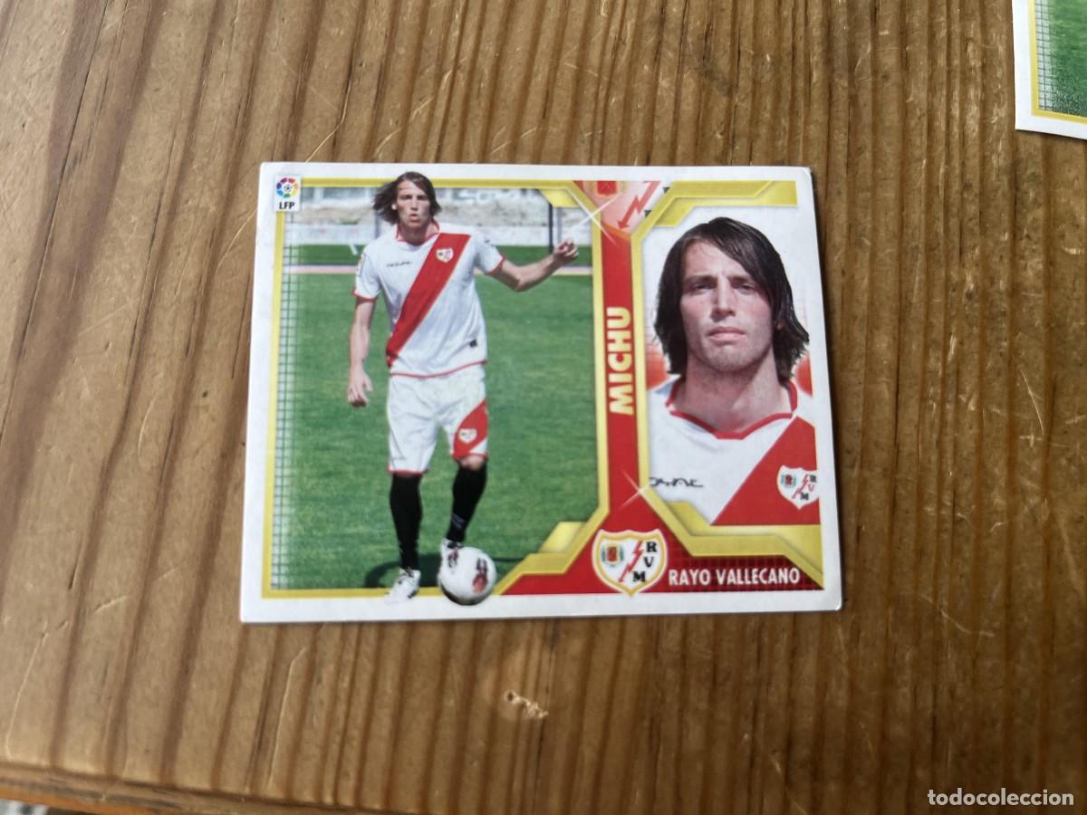 Cromos de f&uacute;tbol: CROMO SIN PEGAR NUNCA PEGADO LIGA ESTE 11 12 2011 2012 COLOCA RAYO VALLECANO # 13B MICHU