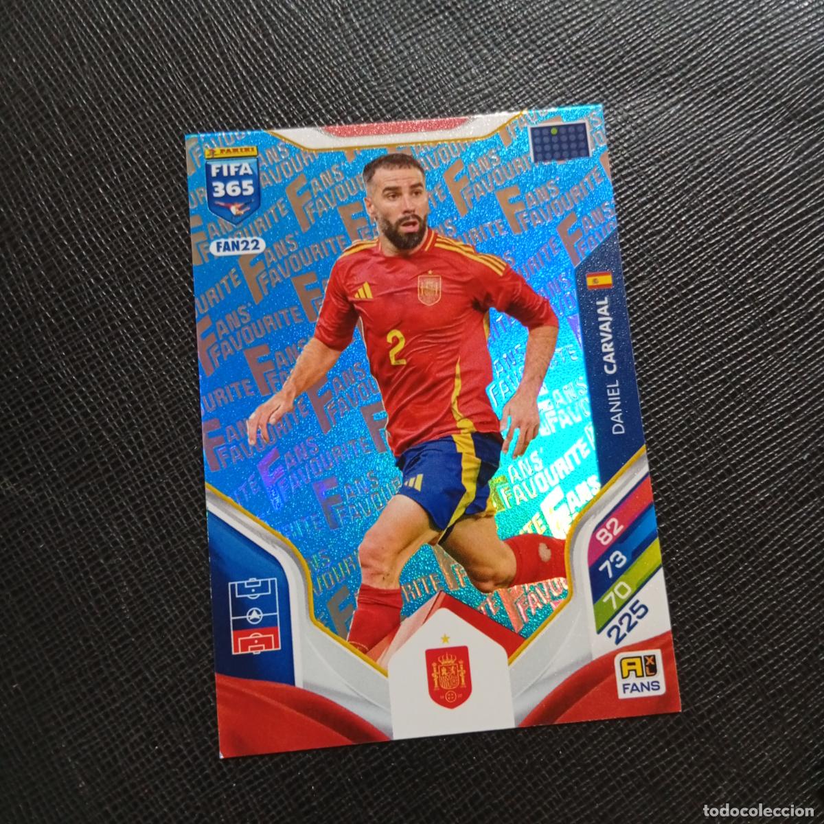 Cromos de f&uacute;tbol: FAN22 CARVAJAL ESPA&Ntilde;A ADRENALYN 2025 2026 FIFA 365 CROMO FUTBOL 25 26 - A215 PG61 AZUL