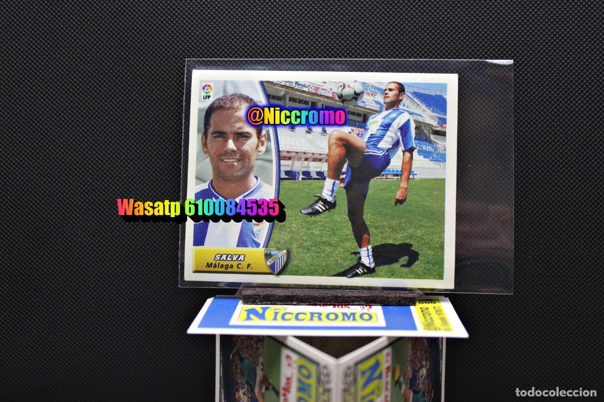 Cromos de f&uacute;tbol: salva malaga 2003 2004 fichaje 47 nuevo sin pegar ver fotos liga futbol + en niccromo