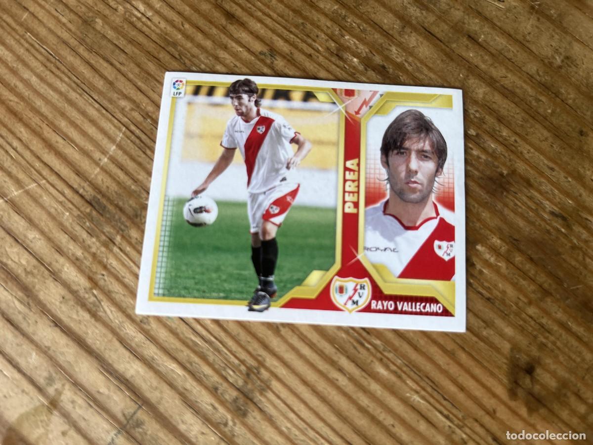 Cromos de f&uacute;tbol: CROMO SIN PEGAR NUNCA PEGADO LIGA ESTE 11 12 2011 2012 COLOCA RAYO VALLECANO # 15B PEREA