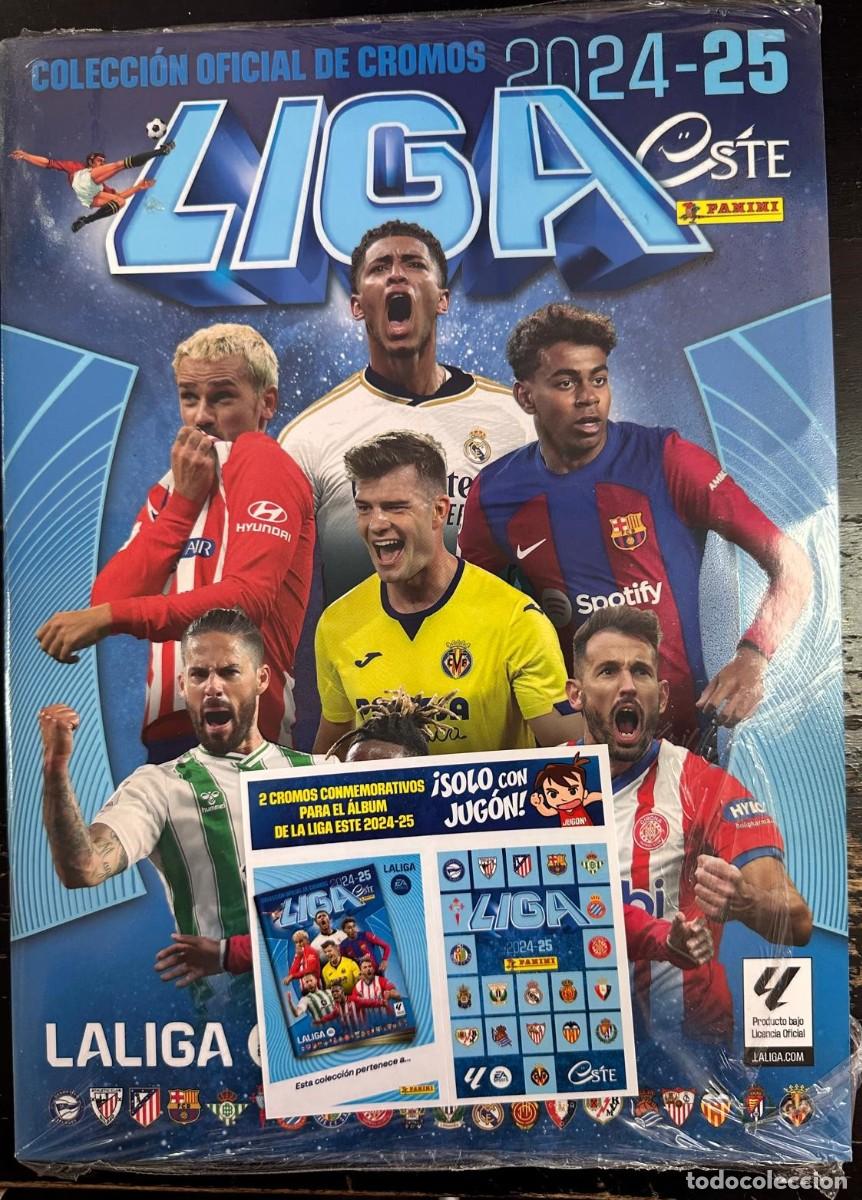 Cromos de f&uacute;tbol: Coleccion Completa Panini Liga Este 2024 25 Sin pegar Lamine Yamal Mbappe, Fermin...