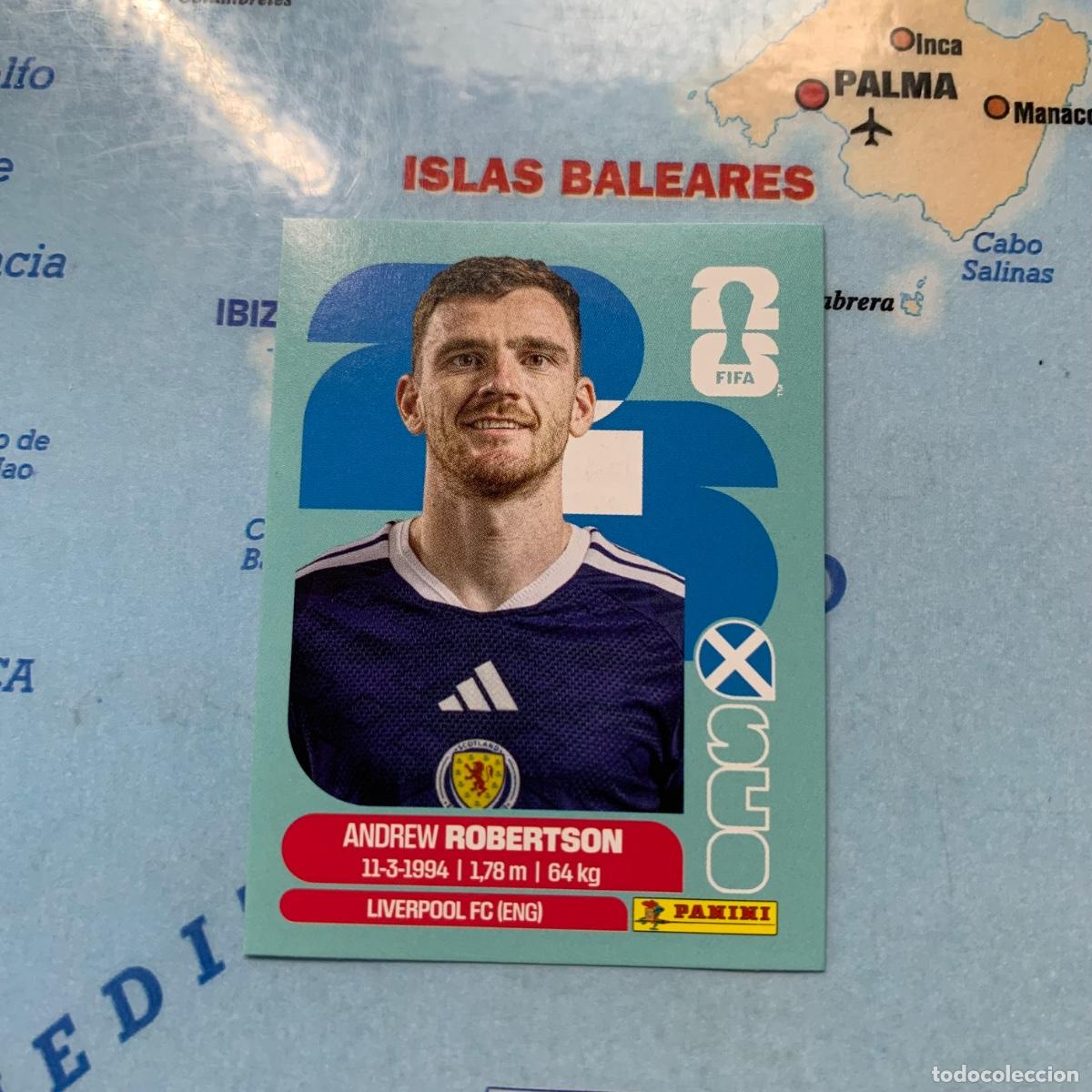 Cromos de f&uacute;tbol: Escocia n&uacute;mero 6 cromo panini Mundial Fifa World Cup 2026
