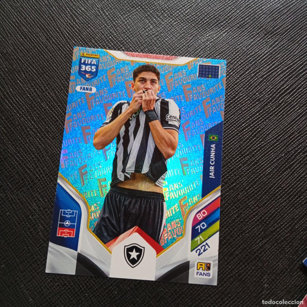 Cromos de f&uacute;tbol: FAN8 JAIR CUNHA BOTAFOGO ADRENALYN 2025 2026 FIFA 365 CROMO FUTBOL 25 26 - A215 PG61 AZUL