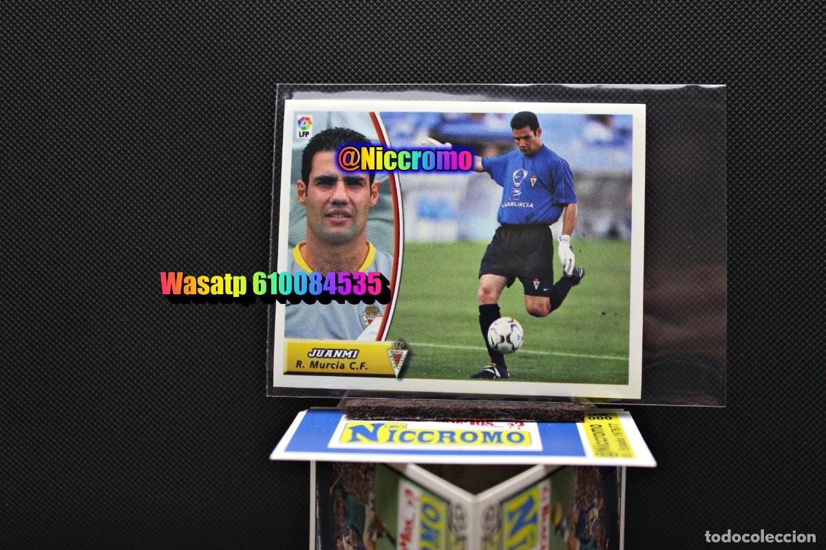 Cromos de f&uacute;tbol: juanmi murcia 2003 2004 fichaje 40 nuevo sin pegar ver fotos liga futbol + en niccromo