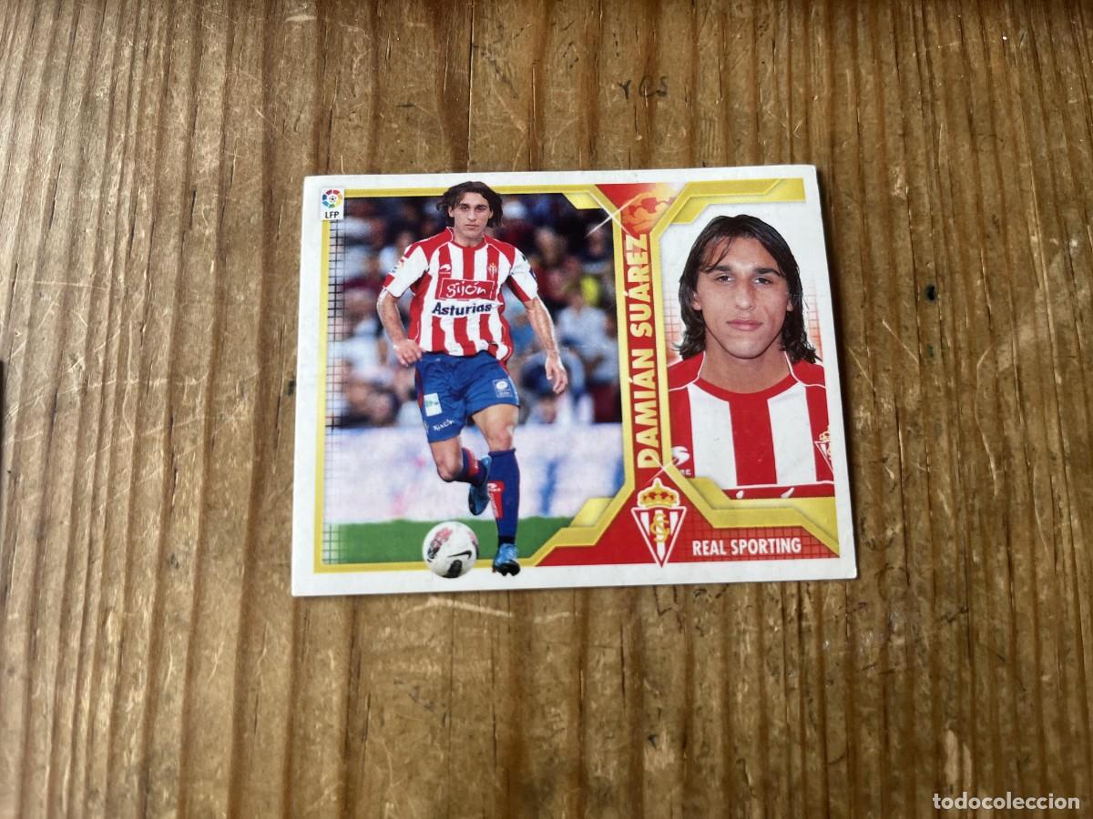 Cromos de f&uacute;tbol: CROMO SIN PEGAR NUNCA PEGADO LIGA ESTE 11 12 2011 2012 COLOCA SPORTING GIJON # 4B DAMIAN SUAREZ