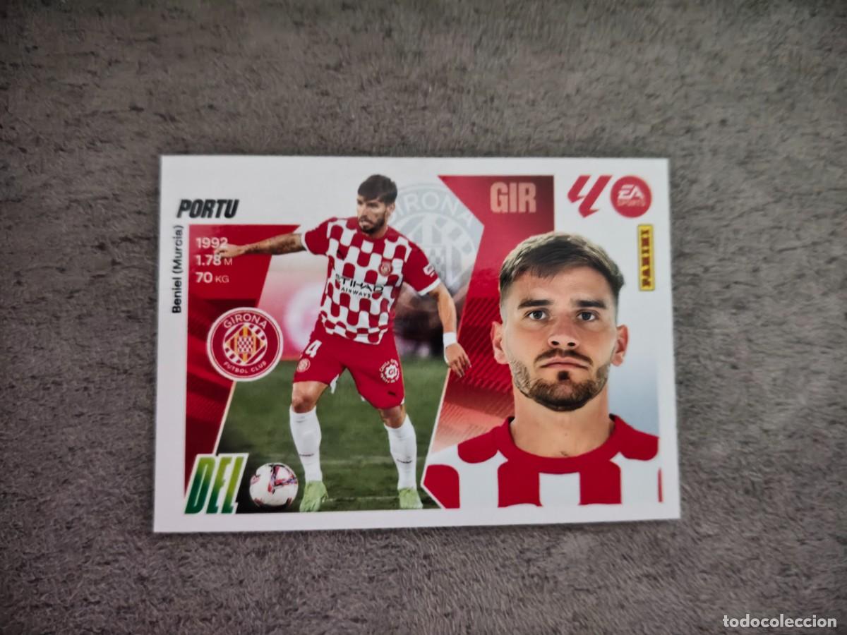 Cromos de f&uacute;tbol: Cromo 18A PORTU GIRONA FC. Colecci&oacute;n LALIGA F&uacute;tbol 2025-2026 PANINI Nuevo