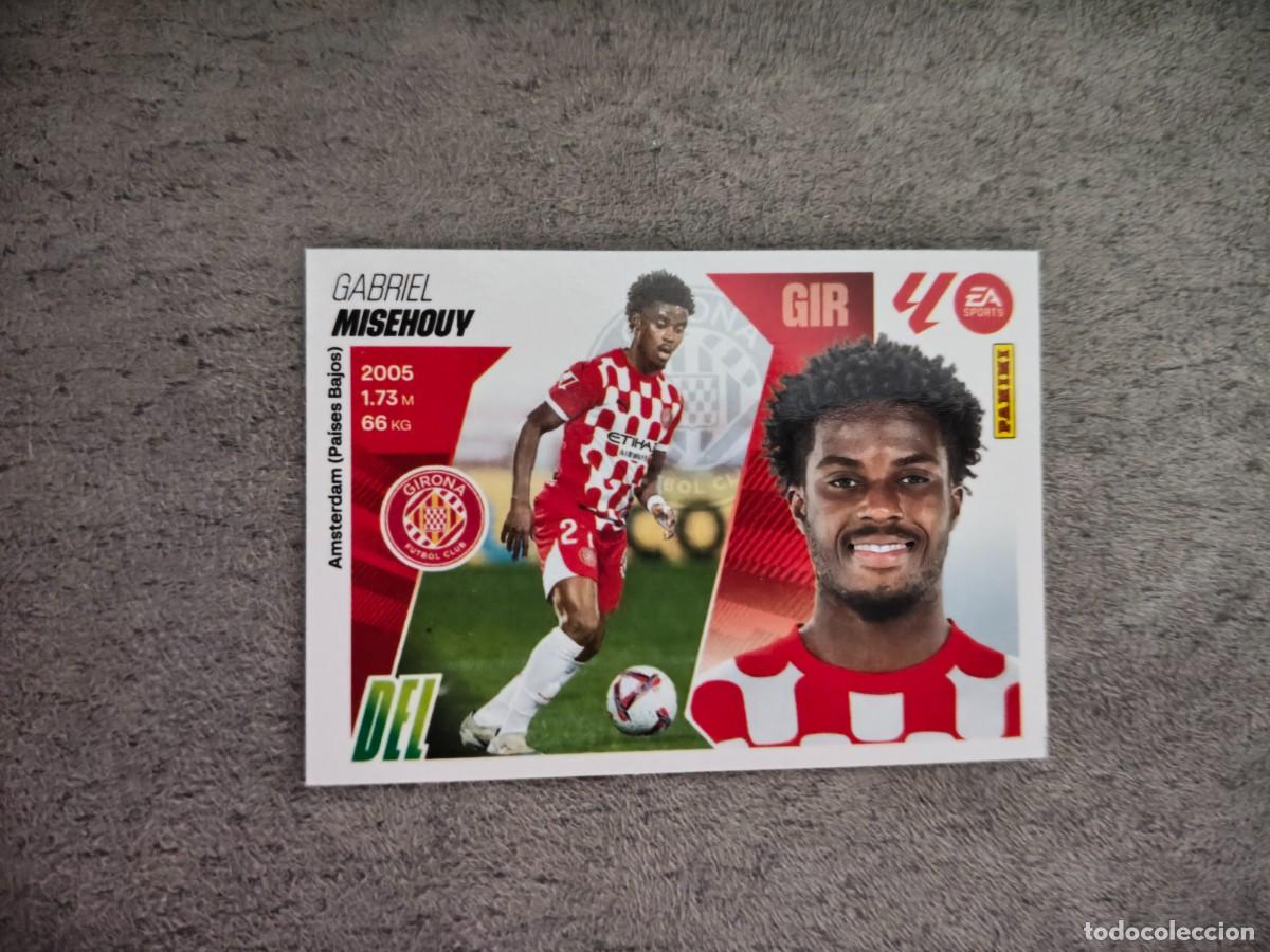 Cromos de f&uacute;tbol: Cromo 18B GABRIEL MISEHOUY GIRONA FC. Colecci&oacute;n LALIGA F&uacute;tbol 2025-2026 PANINI Nuevo