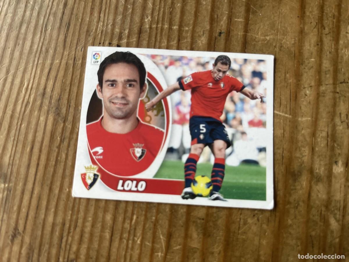 Cromos de f&uacute;tbol: CROMO SIN PEGAR NUNCA PEGADO LIGA ESTE 12 13 2012 2013 COLOCA # 8 A OSASUNA LOLO