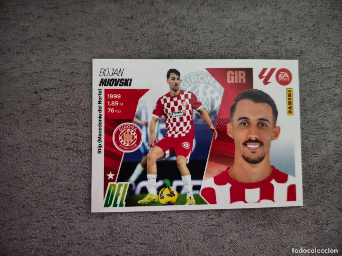 Cromos de f&uacute;tbol: Cromo 20B BOJAN MIOVSKI GIRONA FC. Colecci&oacute;n LALIGA F&uacute;tbol 2025-2026 PANINI Nuevo