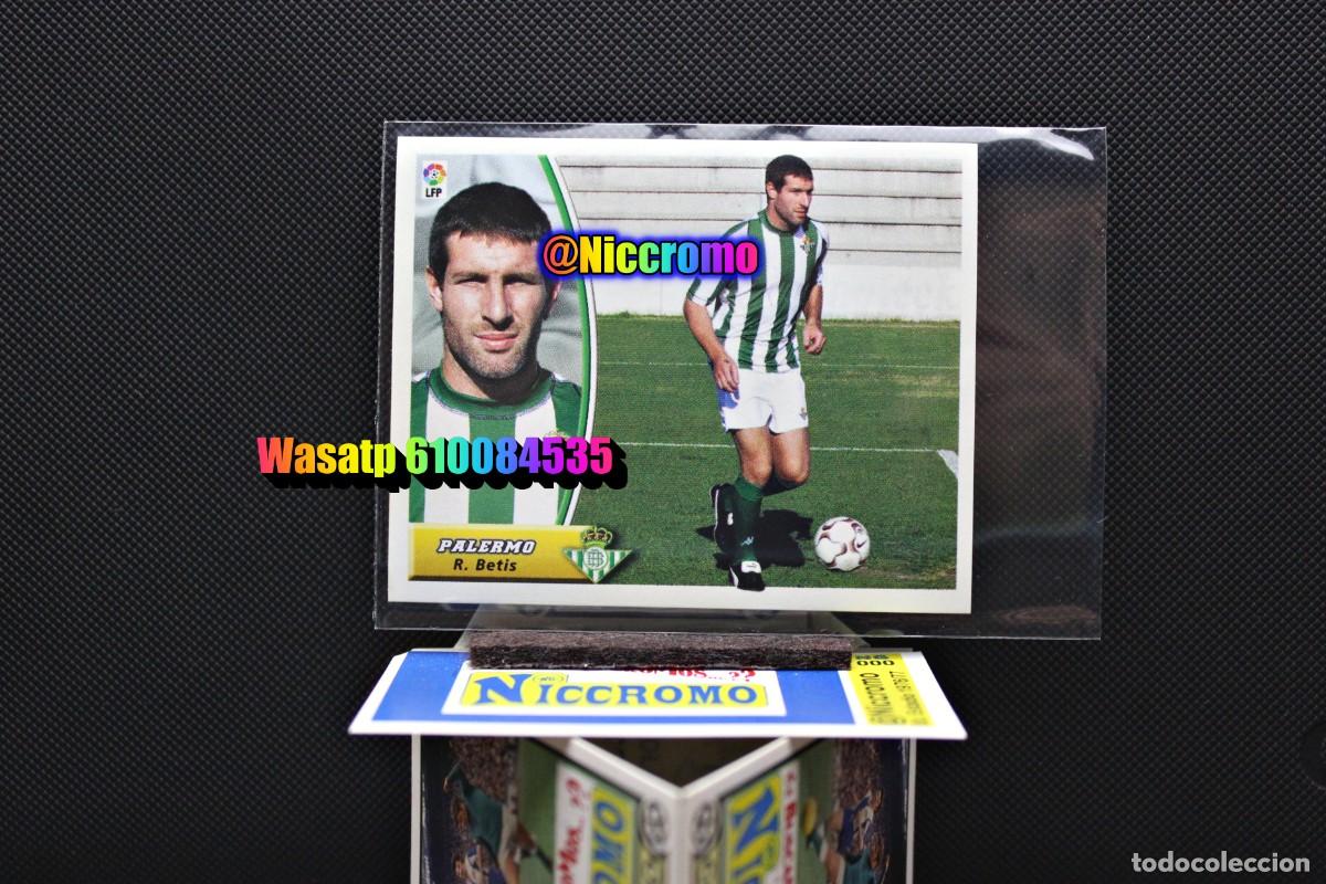 Cromos de f&uacute;tbol: palermo betis 2003 2004 fichaje 39 este nuevo sin pegar ver fotos liga futbol + en niccromo