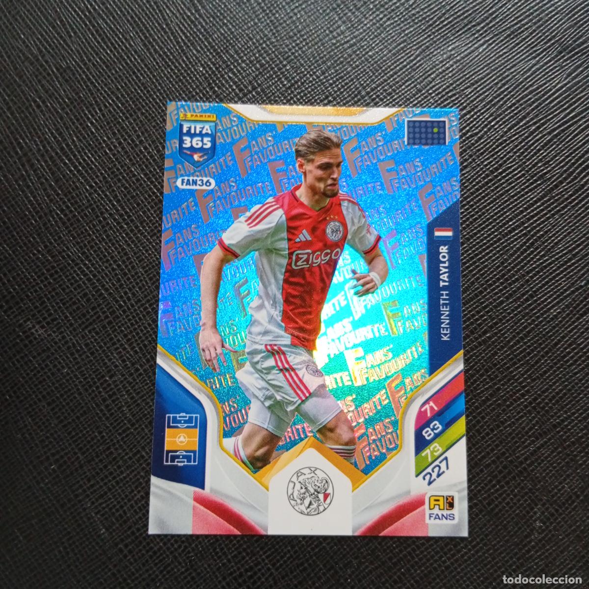 Cromos de f&uacute;tbol: FAN36 TAYLOR AJAX ADRENALYN 2025 2026 FIFA 365 CROMO FUTBOL 25 26 - A215 PG62 AZUL