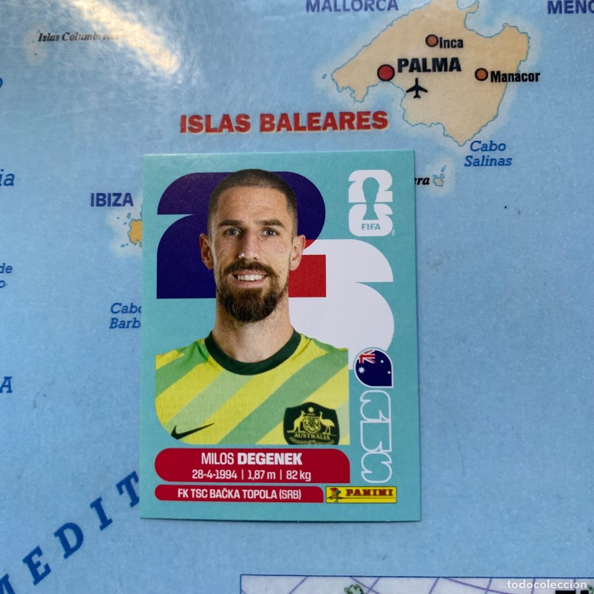 Figurine di Calcio: Australia n&uacute;mero 10 cromo panini Mundial Fifa World Cup 2026