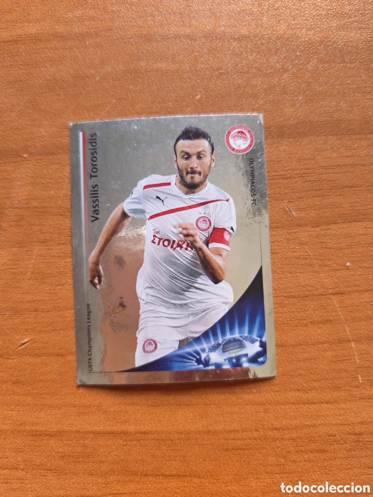 Figurine di Calcio: Cromo Vassilis Torosidis Champions League 12/13