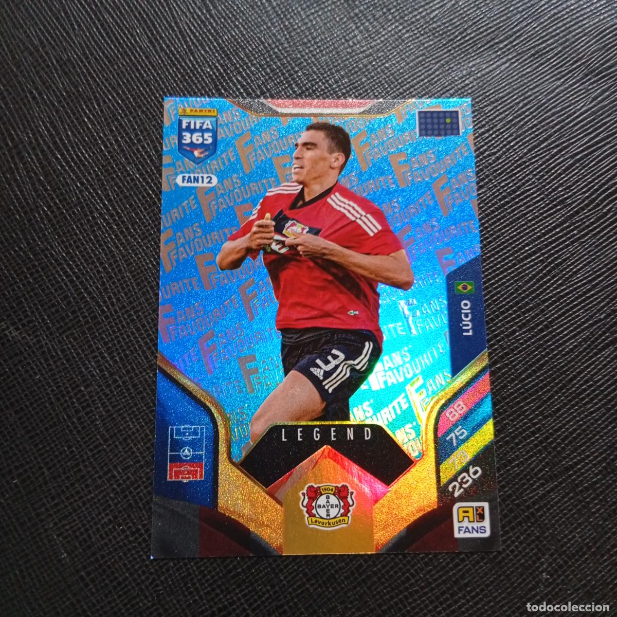 Fu&szlig;ball-Sticker: FAN12 LUCIO LEVERKUSEN ADRENALYN 2025 2026 FIFA 365 CROMO FUTBOL 25 26 - A215 PG62 AZUL