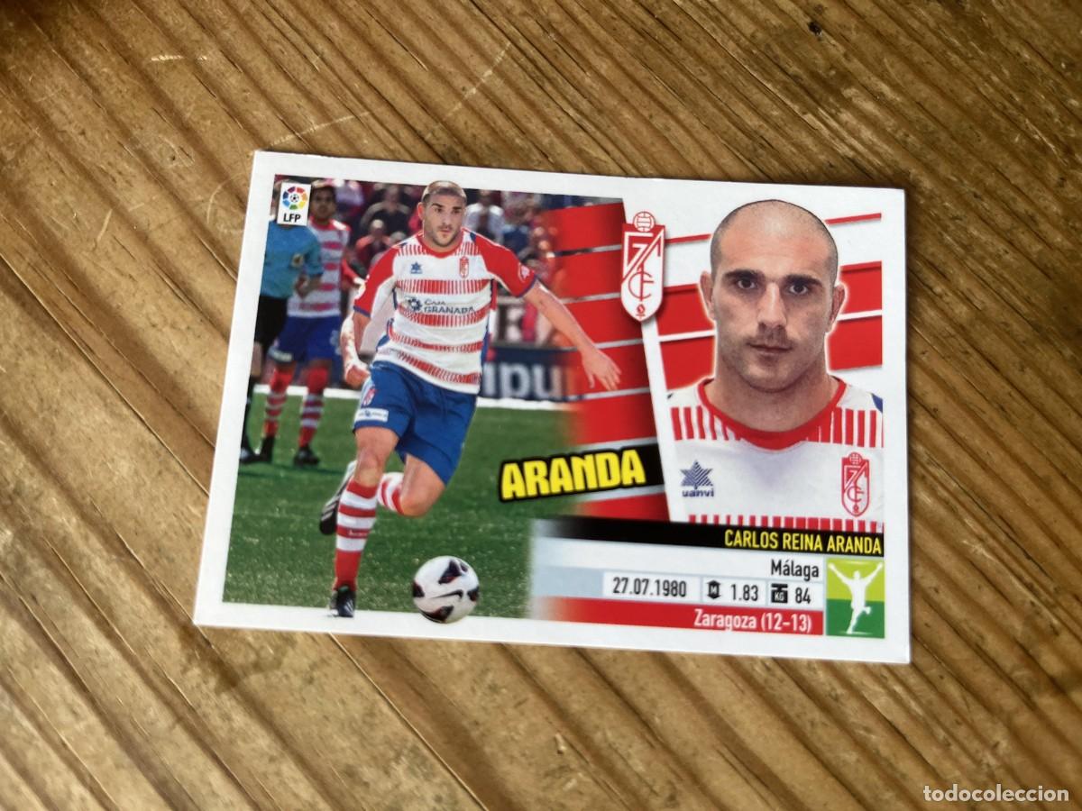 Fu&szlig;ball-Sticker: CROMO SIN PEGAR NUNCA PEGADO ALBUM LIGA ESTE 13 14 2013 2014 GRANADA # 13 ARANDA
