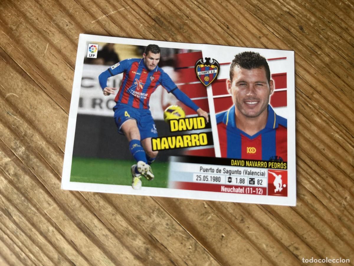 Fu&szlig;ball-Sticker: CROMO SIN PEGAR NUNCA PEGADO ALBUM LIGA ESTE 13 14 2013 2014 LEVANTE # 4 DAVID NAVARRO