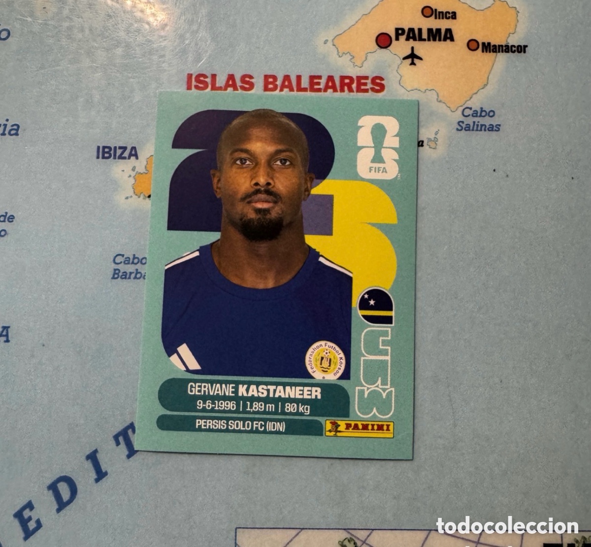 Fu&szlig;ball-Sticker: Curazao numero 19 cromo panini Mundial Fifa World Cup 2026
