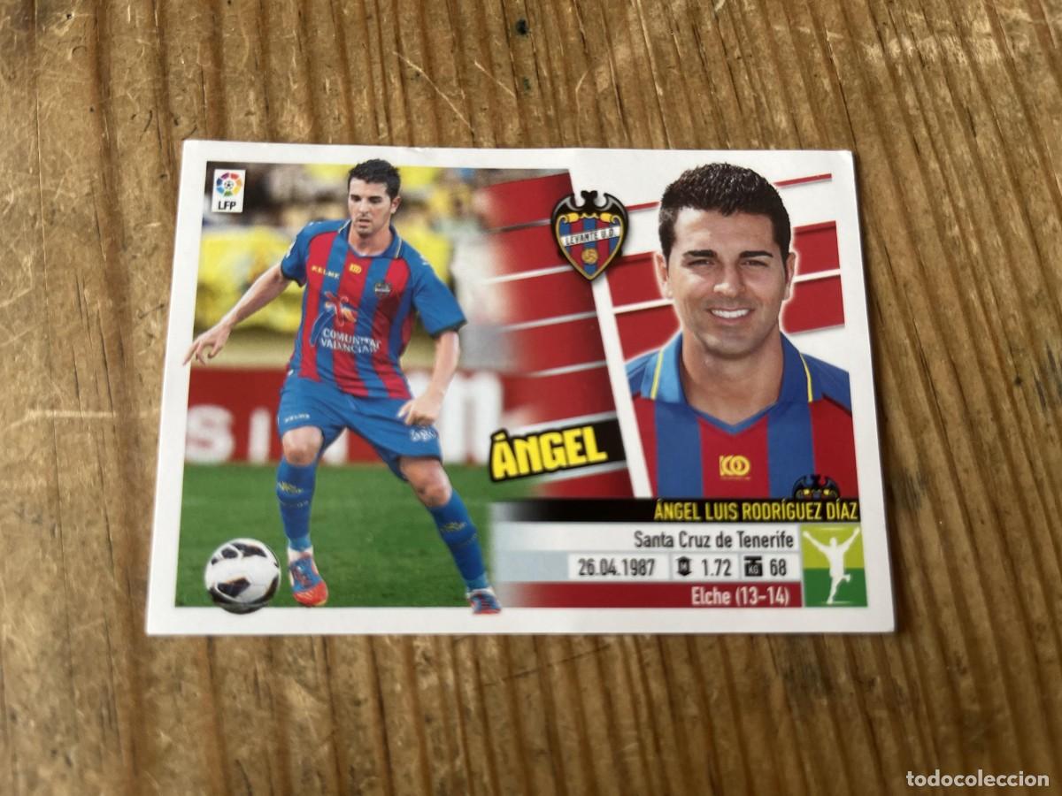 Cromos de f&uacute;tbol: CROMO SIN PEGAR NUNCA PEGADO ALBUM LIGA ESTE 13 14 2013 2014 LEVANTE # 16 ANGEL