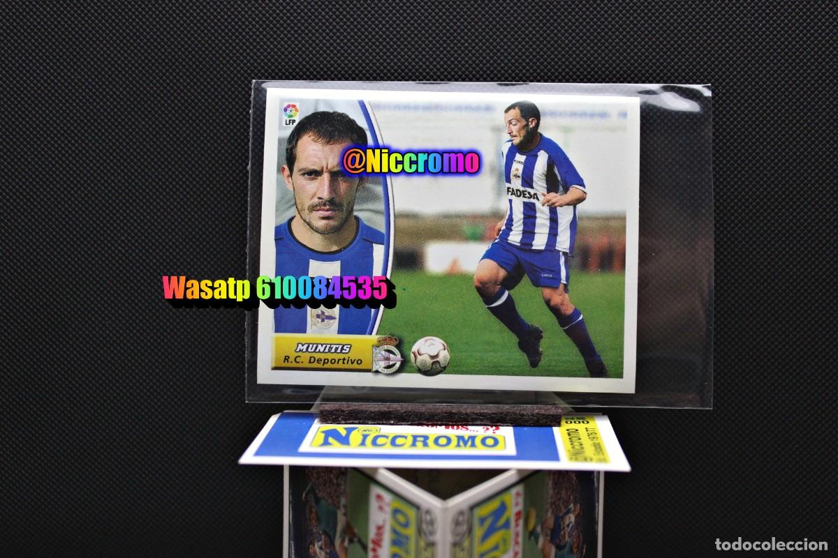 Cromos de Futebol: munitis deportivo coru&ntilde;a 2003 2004 fichaje 48 este nuevo sin pegar liga futbol + en niccromo