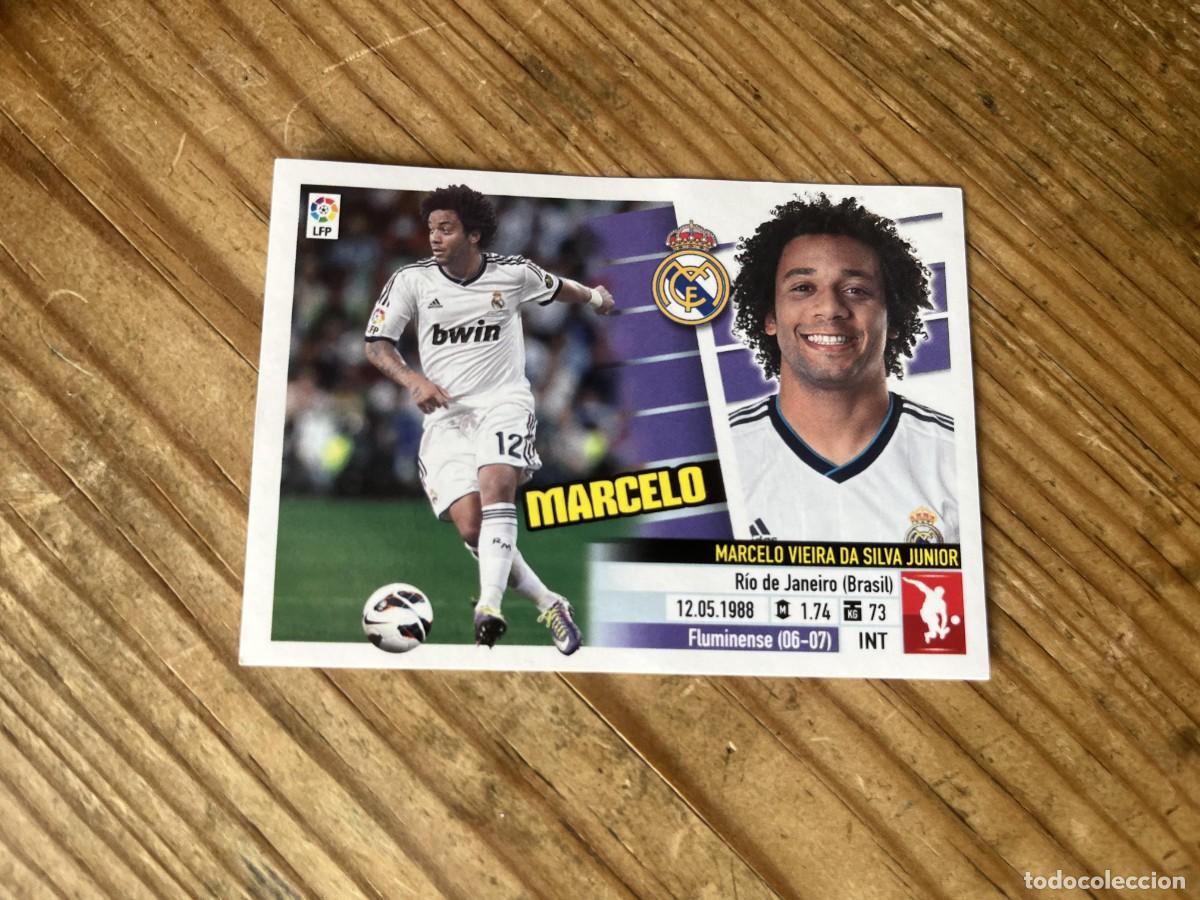 Football Stickers: CROMO SIN PEGAR NUNCA PEGADO ALBUM LIGA ESTE 13 14 2013 2014 REAL MADRID # 7 MARCELO