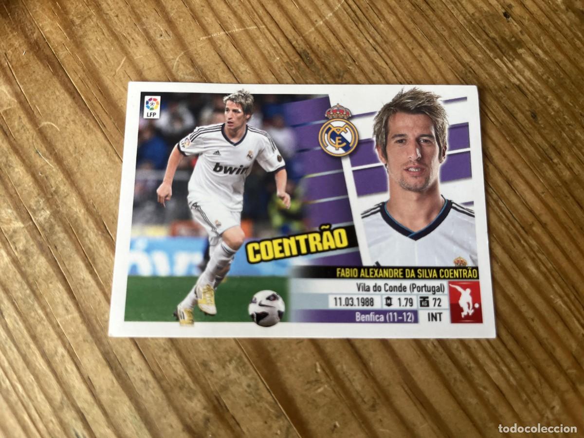 Cromos de f&uacute;tbol: CROMO SIN PEGAR NUNCA PEGADO ALBUM LIGA ESTE 13 14 2013 2014 REAL MADRID # 8A COENTRAO