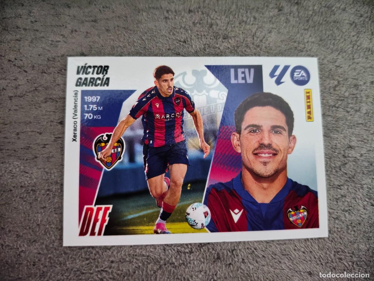 Cromos de f&uacute;tbol: Cromo 5 BIS V&Iacute;CTOR GARC&Iacute;A LEVANTE UD. Colecci&oacute;n LALIGA F&uacute;tbol 2025-2026 PANINI Nuevo