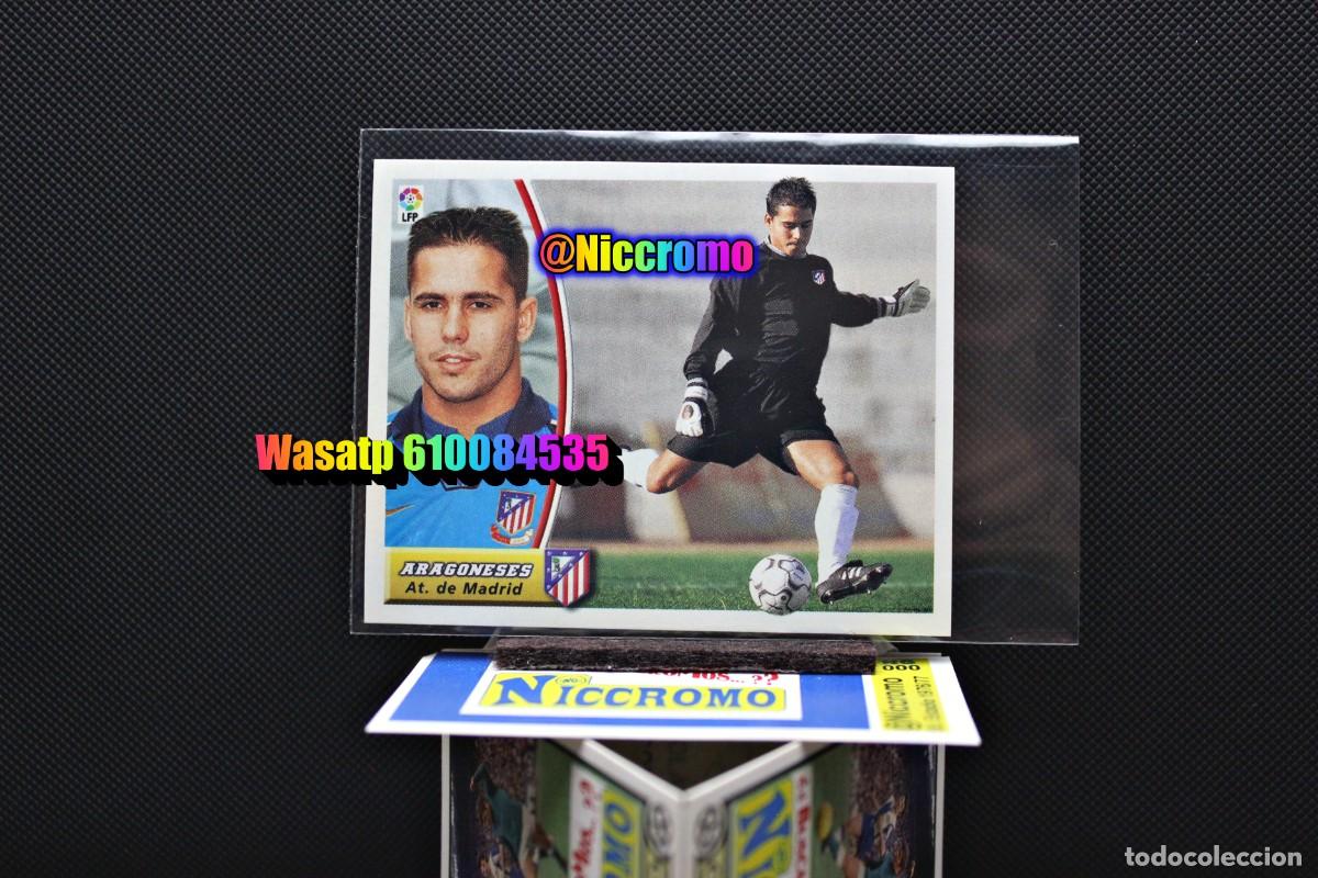 Cromos de f&uacute;tbol: aragoneses at madrid 2003 2004 este nuevo sin pegar liga futbol ver foto + en niccromo