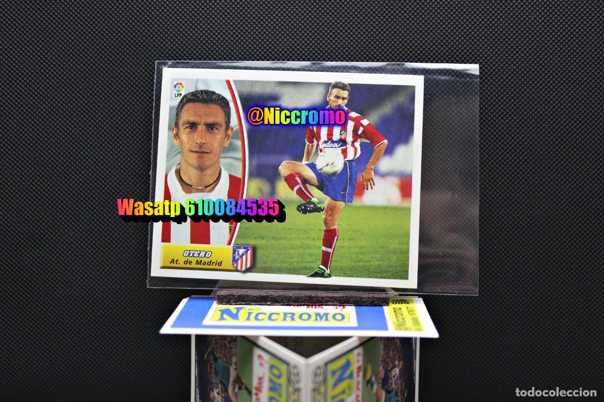 Cromos de f&uacute;tbol: otero at madrid 2003 2004 este nuevo sin pegar liga futbol ver foto + en niccromo