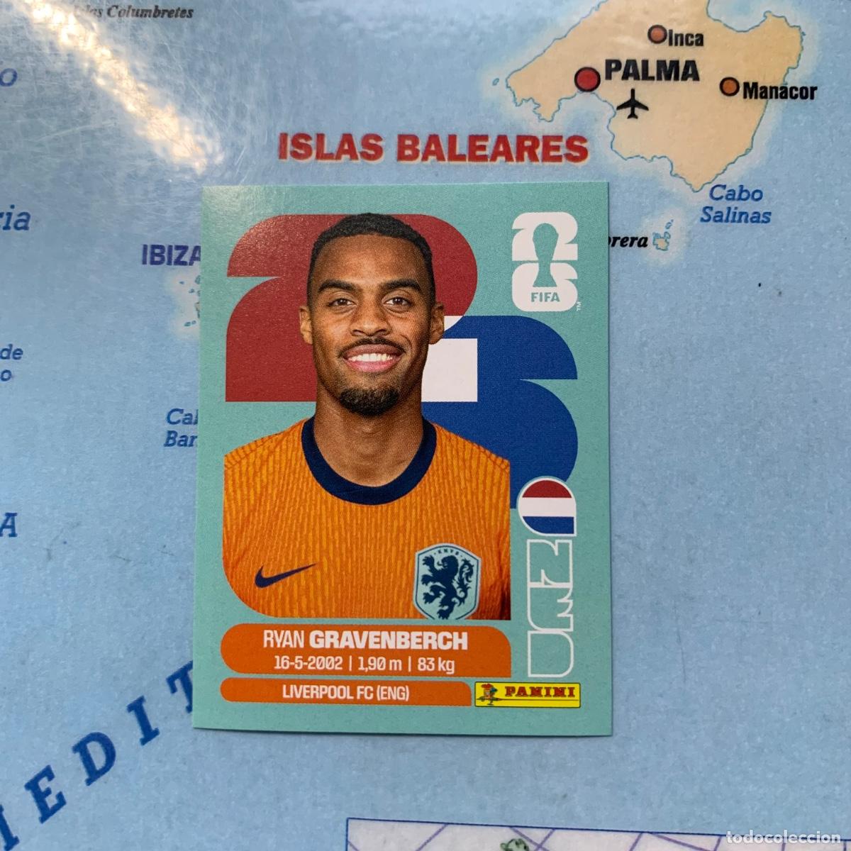 Cromos de f&uacute;tbol: Pa&iacute;ses Bajos n&uacute;mero 11 cromo panini Mundial Fifa World Cup 2026