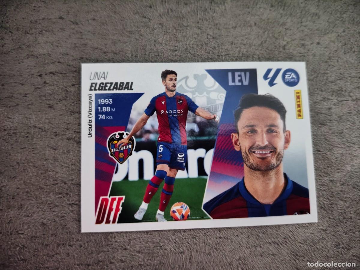 Cromos de f&uacute;tbol: Cromo 9 UNAI ELGEZABAL LEVANTE UD. Colecci&oacute;n LALIGA F&uacute;tbol 2025-2026 PANINI Nuevo