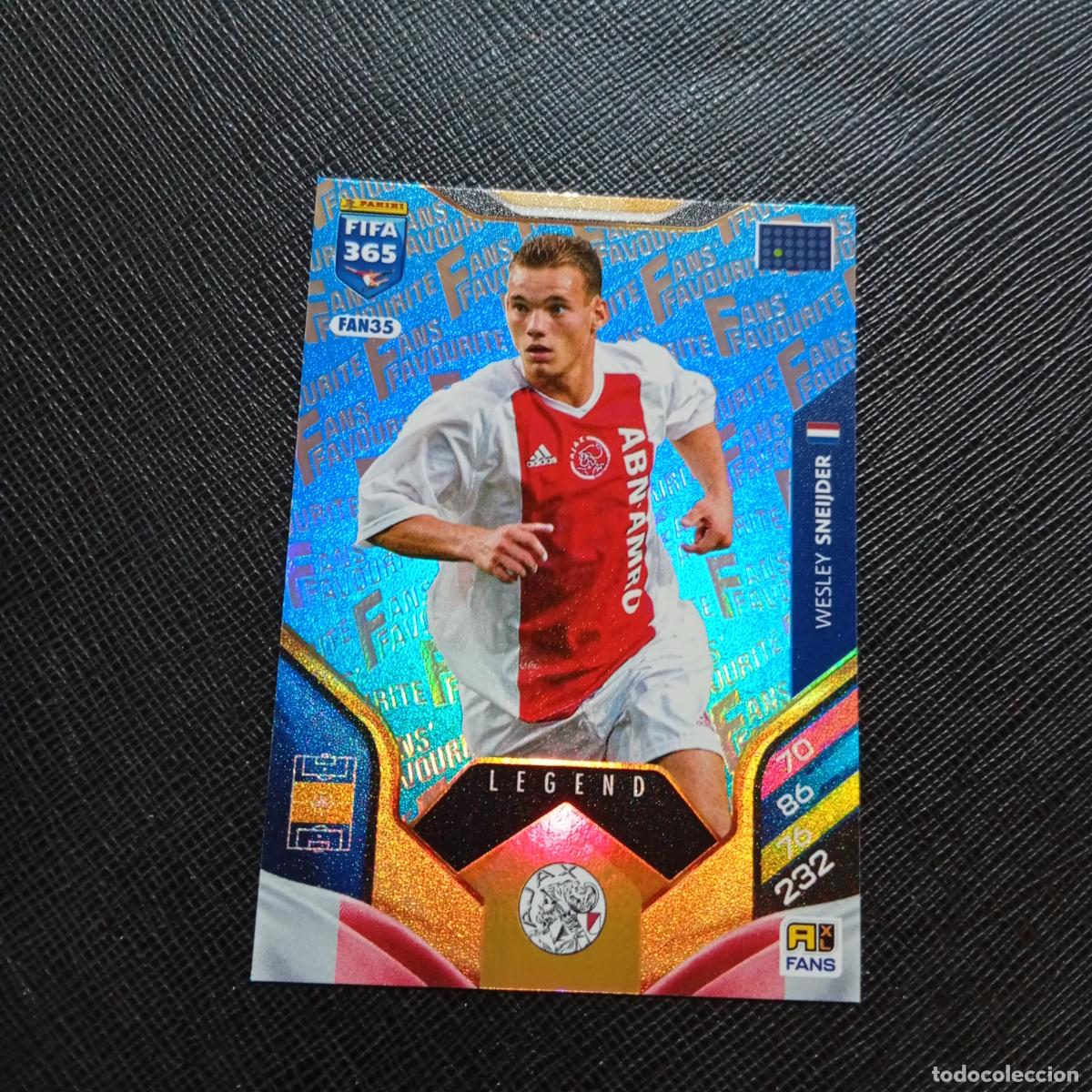 Cromos de f&uacute;tbol: FAN35 SNEIJDER AJAX ADRENALYN 2025 2026 FIFA 365 CROMO FUTBOL 25 26 - A215 PG63 AZUL
