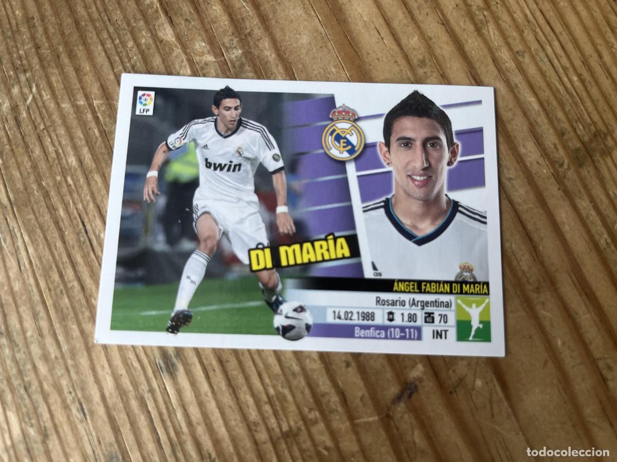 Cromos de f&uacute;tbol: CROMO SIN PEGAR NUNCA PEGADO ALBUM LIGA ESTE 13 14 2013 2014 REAL MADRID # 14A DI MARIA