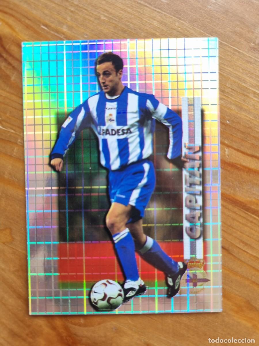 Cromos de f&uacute;tbol: 81 FRAN (Deportivo La Coru&ntilde;a) CAPIT&Aacute;N. Las Fichas de la Liga 2003 2004 03 04 (Mundicromo)