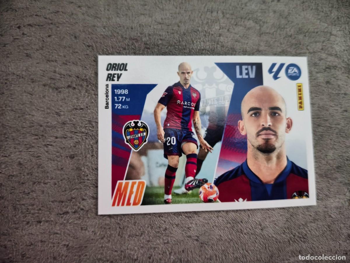 Cromos de f&uacute;tbol: Cromo 12 ORIOL REY LEVANTE UD. Colecci&oacute;n LALIGA F&uacute;tbol 2025-2026 PANINI Nuevo