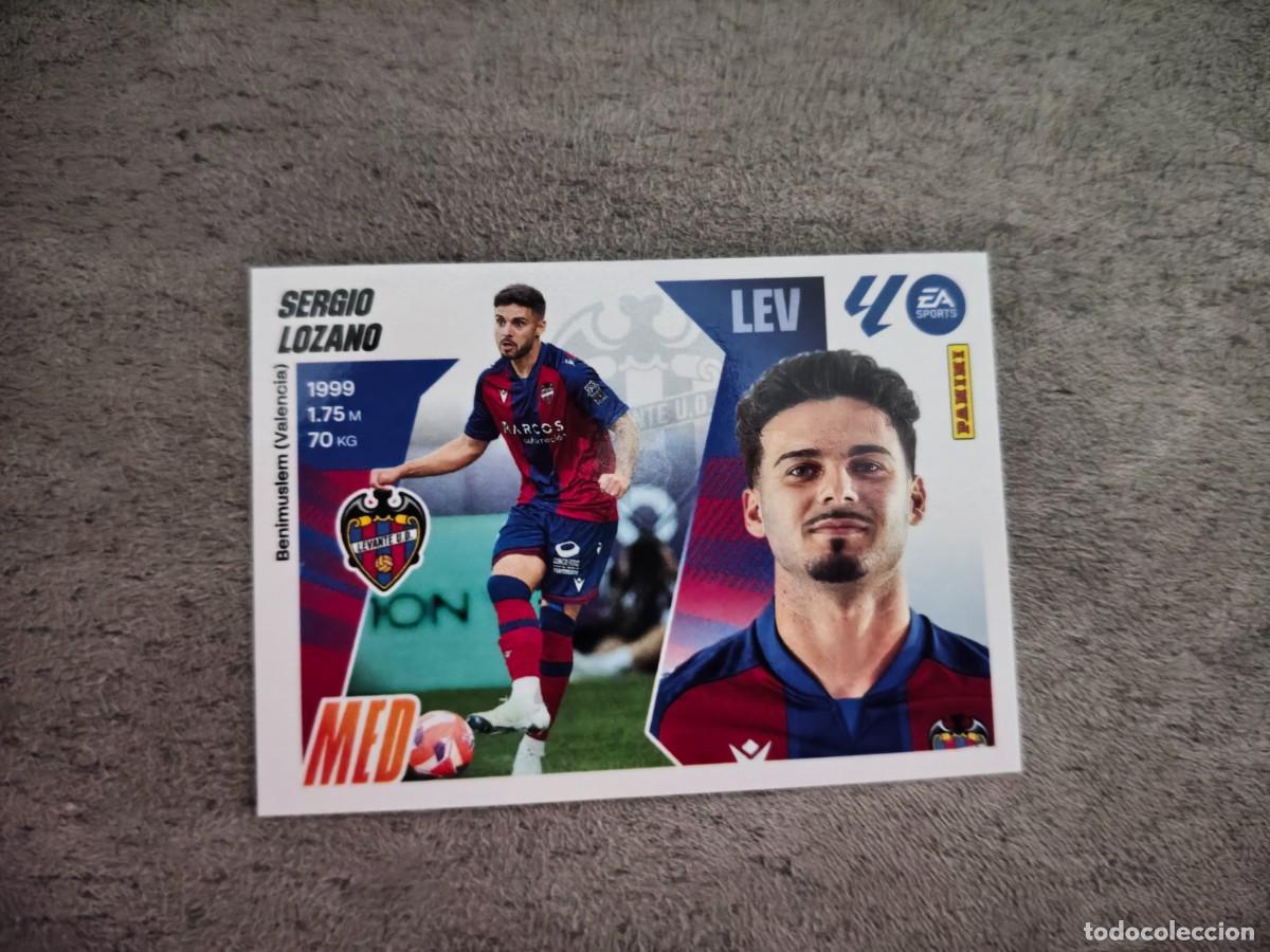 Cromos de f&uacute;tbol: Cromo 13 SERGIO LOZANO LEVANTE UD. Colecci&oacute;n LALIGA F&uacute;tbol 2025-2026 PANINI Nuevo
