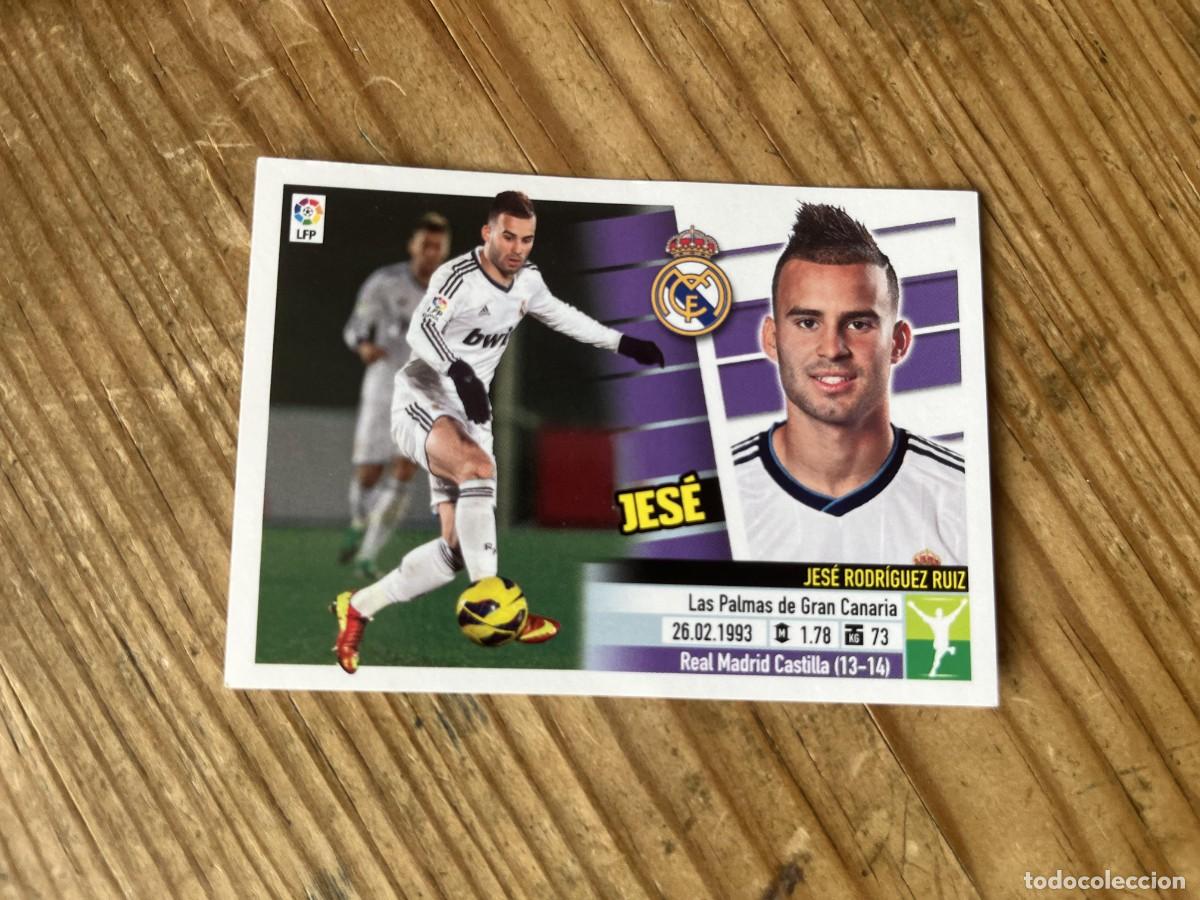 Cromos de f&uacute;tbol: CROMO SIN PEGAR NUNCA PEGADO ALBUM LIGA ESTE 13 14 2013 2014 REAL MADRID # 16B JESE