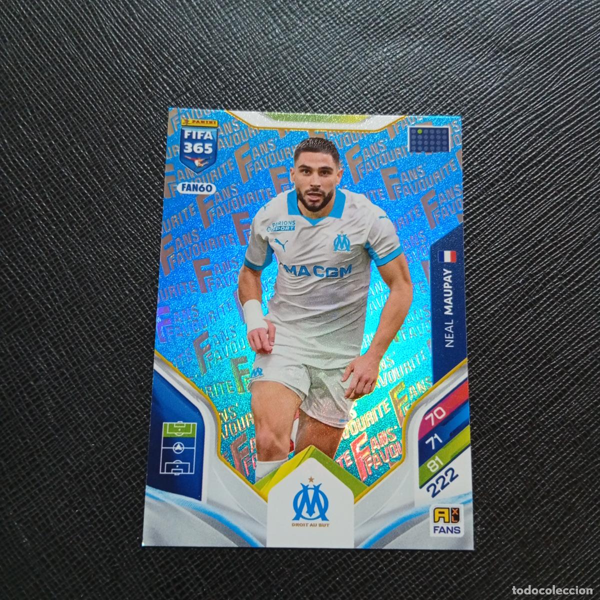 Cromos de f&uacute;tbol: FAN60 MAUPAY MARSELLA ADRENALYN 2025 2026 FIFA 365 CROMO FUTBOL 25 26 - A215 PG63 AZUL