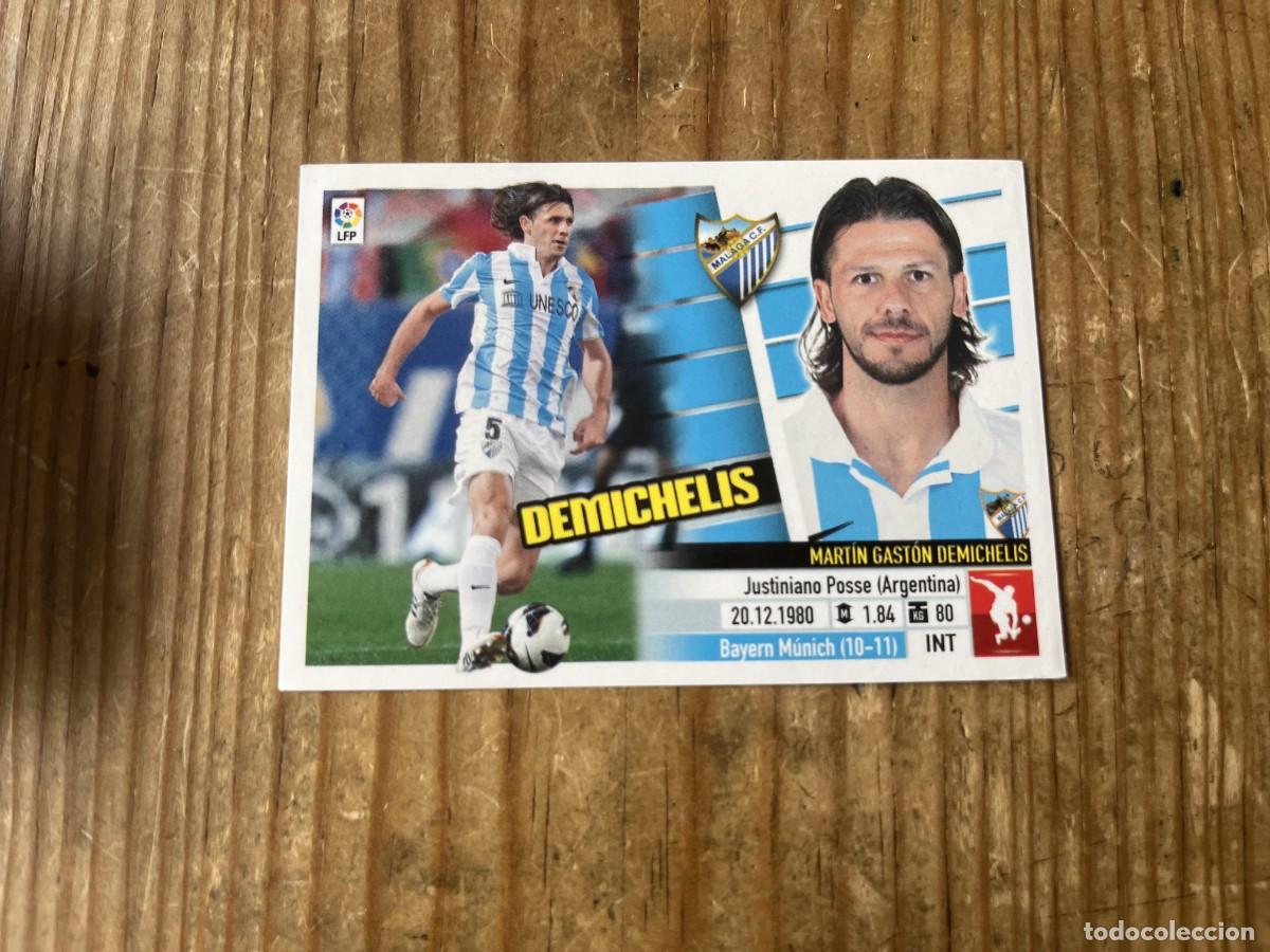 Cromos de f&uacute;tbol: CROMO SIN PEGAR NUNCA PEGADO ALBUM LIGA ESTE 13 14 2013 2014 MALAGA # 4A DEMICHELIS