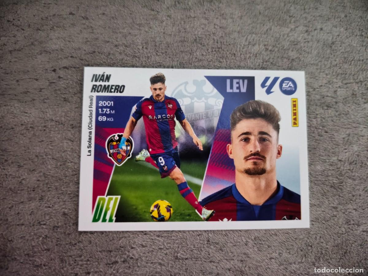 Cromos de f&uacute;tbol: Cromo 17 IV&Aacute;N ROMERO LEVANTE UD. Colecci&oacute;n LALIGA F&uacute;tbol 2025-2026 PANINI Nuevo