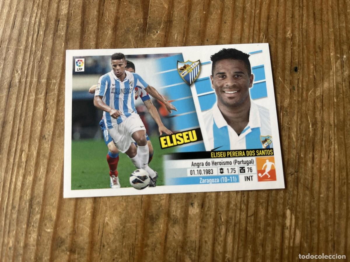 Cromos de f&uacute;tbol: CROMO SIN PEGAR NUNCA PEGADO ALBUM LIGA ESTE 13 14 2013 2014 MALAGA # 7 ELISEU