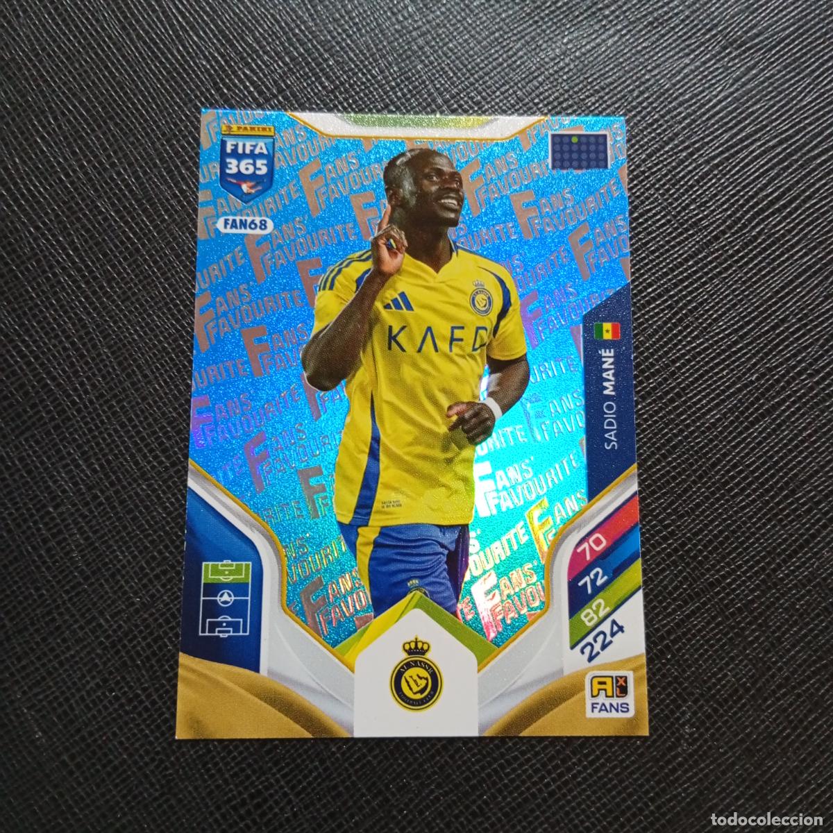 Cromos de f&uacute;tbol: FAN68 MANE AL NASSR ADRENALYN 2025 2026 FIFA 365 CROMO FUTBOL 25 26 - A215 PG63 AZUL
