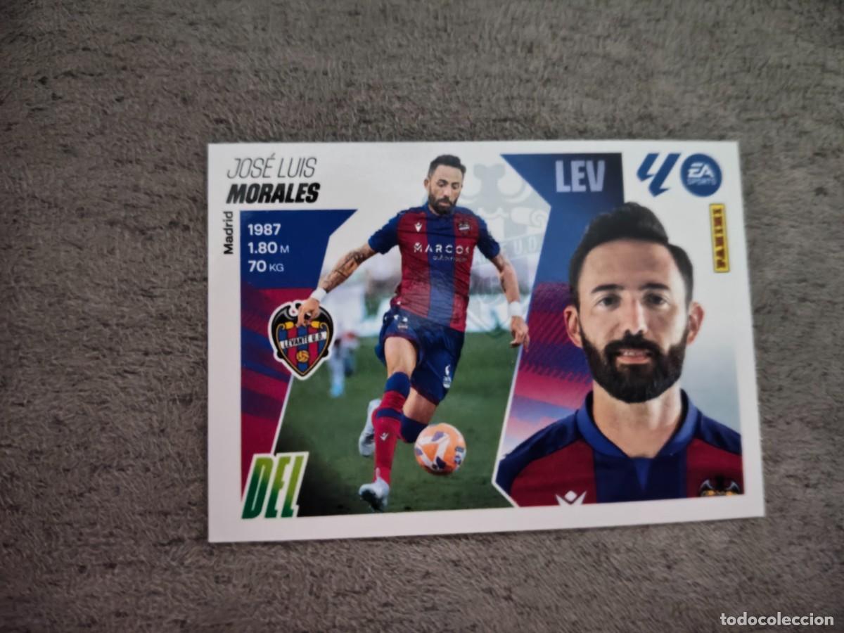 Cromos de f&uacute;tbol: Cromo 18 JOS&Eacute; LUIS MORALES LEVANTE UD. Colecci&oacute;n LALIGA F&uacute;tbol 2025-2026 PANINI Nuevo