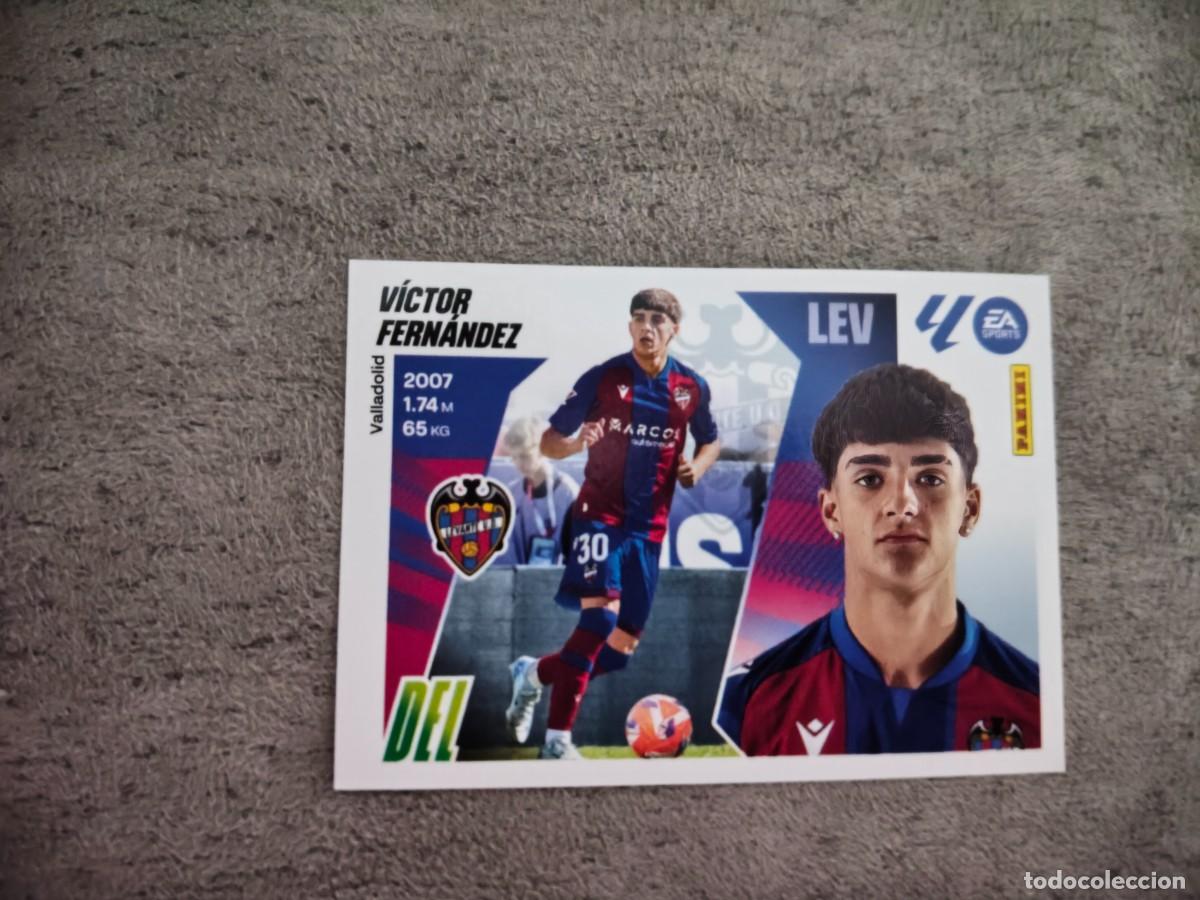 Figurine di Calcio: Cromo 19B V&Iacute;CTOR FERN&Aacute;NDEZ LEVANTE UD. Colecci&oacute;n LALIGA F&uacute;tbol 2025-2026 PANINI Nuevo