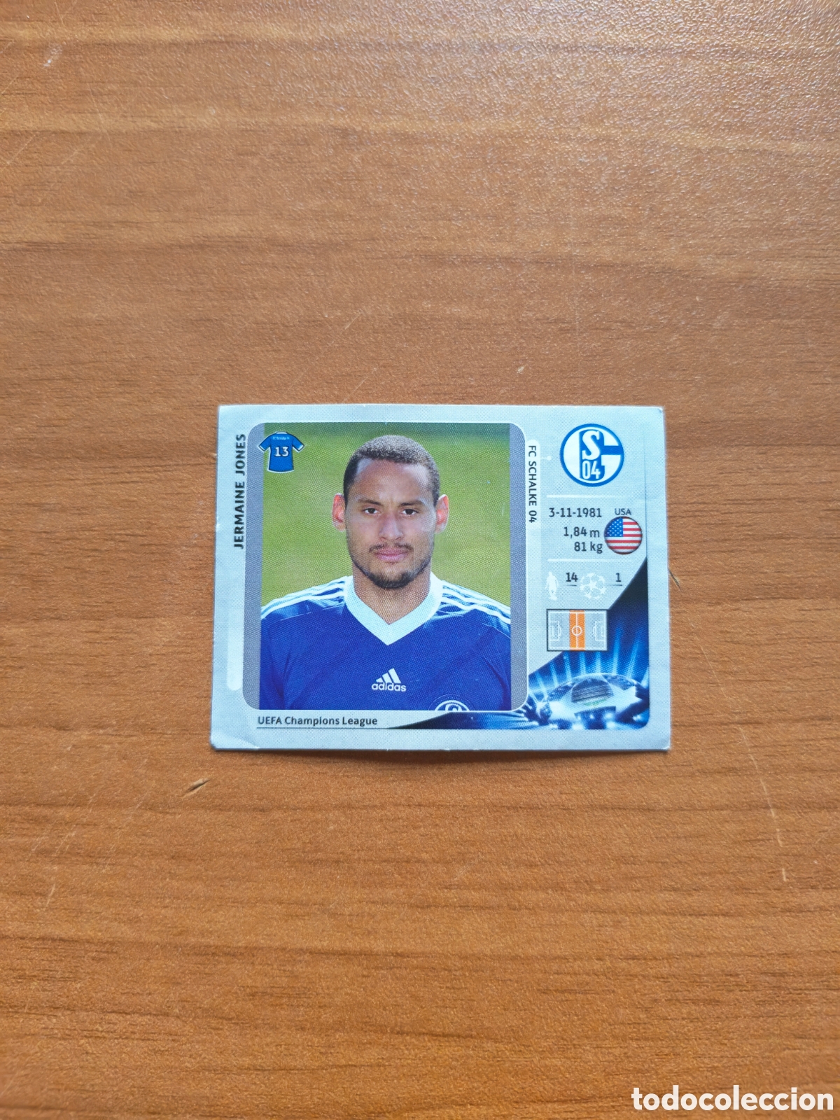 Figurine di Calcio: Cromo Jermaine Jones Champions League 12/13